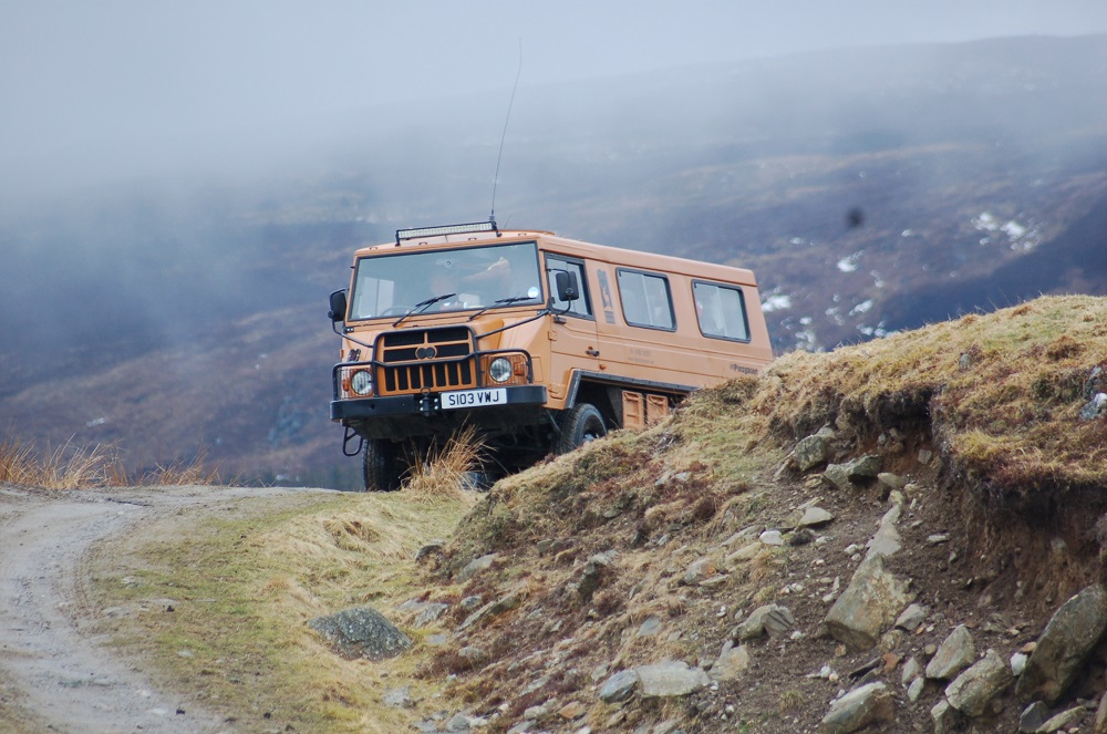 Classic Cars in the Scottish Highlands Sandgrouse Travel